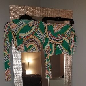 *Swimsuit Top & Sarong/wrap*